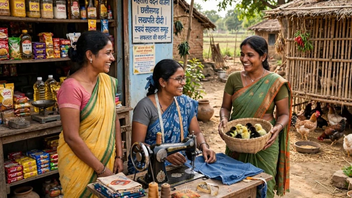 Chhattisgarh Mahtari Vandan News: 1,000 रुपये की मासिक सहायता से महिलाओं ने बढ़ाया कारोबार, लखपति दीदी बनने की ओर बढ़े कदम