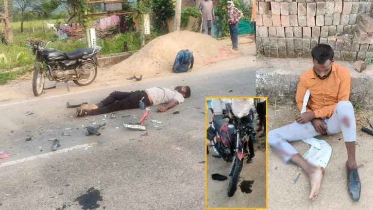 Accident News: हमान कापा के पास दो बाइकों की भिड़ंत, गुरुदेव सिंह की मौत, दो लोग घायल